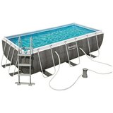 Bestway Bazen sa čeličnim okvirom Power Steel Rectangular (6.478 l, D x Š x V: 404 x 201 x 100 mm) | shoptok.hr