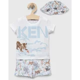 Kenzo Kids Komplet za dojenčka bela barva