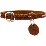 Hunter poludavilica za pse solid education m/l 45-50 cm, koža konjak | shoptok.hr