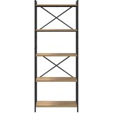  Polica Umjetnički hrast 60 x 30 x 155 cm Konstruirano drvo | shoptok.hr