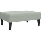  Tabure svjetlosivi 77x55x31 cm baršunasti | shoptok.hr
