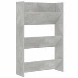  Zidni ormarići za cipele 2 kom boja betona 60x18x90 cm drveni | shoptok.hr