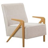 Atelier Del Sofa fotelja larus wood berjer oak cream | ePonuda.com
