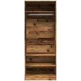  Ormar boja staro drvo 80 x 50 x 200 cm od konstruiranog drva | shoptok.hr
