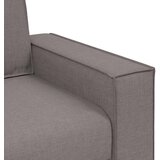 vidaXL Dvosed kavč taupe 140 cm blago | Shoptok.si