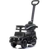 Toys Mercedes-Benz otroška guralica 3v1 – ročaj za starše, zaščitna ograja, opore za noge, črna