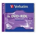  DVD+R DL, VERBATIM,8,5 GB,8X, MATT SILVER JC, 43540 Cijene
