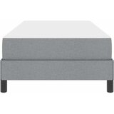  s opruga kutije Svijetlo siva 90 x 200 cm tkanina | shoptok.hr