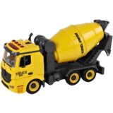  Set građevinskih vozila za igru sa mikserom i kranom 1:12 - žuti | shoptok.hr