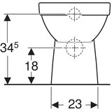 Geberit WC ŠOLJA SELNOVA SQUARE PODNA RIMLESS B/S 501.564.01.7 GEBERIT | ePonuda.com