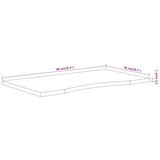 Stolna ploča 90x50x2 5 cm pravokutna od masivne bukovine | shoptok.hr