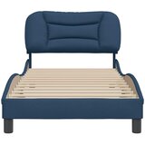  Okvir za krevet bez madraca Hvar plava 80x200cm od tkanine | shoptok.hr