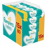 Pampers Sensitive XXL vlažni čistilni robčki za otroke za občutljivo kožo | Shoptok.si