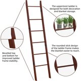 BAMBANG bambusova lestev za odeje 180 cm | Shoptok.si