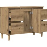  Ormarić za sudoper Artisan hrast 80x33x60 cm izrađeno drvo Smeđa | shoptok.hr