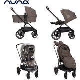 Nuna® otroški voziček in košara triv™ lx all-season chestnut | Shoptok.si