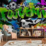  Foto tapeta - Football Graffiti 294x210 Samoljepljiva | shoptok.hr