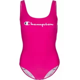 Champion SWIMMING SUIT Ženski jednodijelni kupaći kostim, ružičasta, veličina