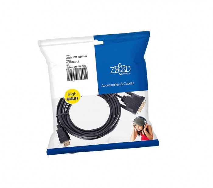  ZED electronic HDMI na DVI kabel 1,5M VER 1.4 | Eponuda.ba