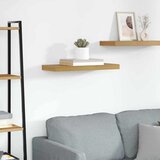  Polica na zidu Zidne Bež 60 x 23 x 4 cm Konstruirano drvo | Eponuda.ba