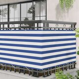  Balcony ekran Plava i bijela 100 x 300 cm Oxford tkanina | shoptok.hr