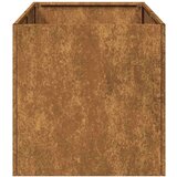 vidaXL Sadilica boja hrđe 40x80x40 cm od pohabanog čelika | shoptok.hr