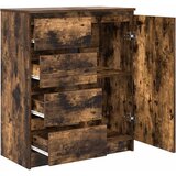  Komoda s ladicama dimljeni hrast 71x35x84 cm konstruirano drvo | shoptok.hr