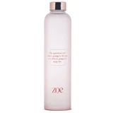 Quote Glass Bottle boca za vodu boja Pink 750 ml