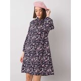 RUE PARIS Dress-WN-SK-R819-1.17-navy blue | Shoptok.si