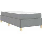  Krevetna konstrukcija Svijetlo siva 90 x 200 cm tkanina | shoptok.hr