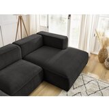 Bobochic Paris Črna kotna sedežna garnitura iz tkanine bouclé (desni kot) Zephyr – | Shoptok.si