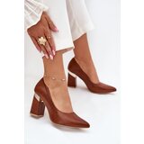 Boto Leather Pumps Lewski 3117 Dark Brown | shoptok.hr