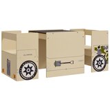  3-dijelni set dječjeg stola i stolica terenski automobil MDF | shoptok.hr
