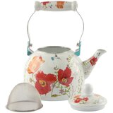HOP Čajnik s cedilom Rože 2l / indukcija / emajl, inox, (21009245) | Shoptok.si