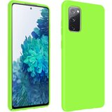 AVIZAR Samsung Galaxy S20 FE Poltrdi silikonski ovitek z zakljuckom Soft Touch - zelen, (20626484) | Shoptok.si