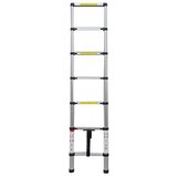 SuperStep Aluminijumske Teleskopske Merdevine 2m | ePonuda.com