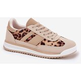 Boto Sport Shoes Sneakers Women's Panther Beige-Brown Galabis | shoptok.hr