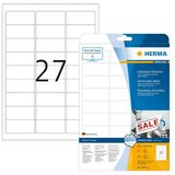 Herma etikete 63X29,6 A4/27 1/25 removable ( 02H4347 ) Cene