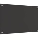  Kuhinjski zid Tamno siva 80 x 50 cm Staklo otporno na udarce | shoptok.hr