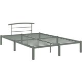  Za krevet sivi metalni 140 x 200 cm | shoptok.hr