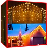 Malatec Novoletne lučke zavesa 300 LED toplo bela 12m FLASH in združevanje, (20383473) Cene