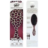 Wet Brush Original Detangler Safari krtača za lase za lepe lase in kožo Pink Leopard 1 kos | Shoptok.si