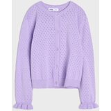 Sinsay Ažurni kardigan s ukrasnim volanima | shoptok.hr