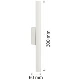 Argon 7223 - LED zidno svetlo GRECO 2xLED/4,2W/230V 3000K bela | Eponuda.com