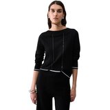 Liu Jo Puloverji ECS MAGLIA CHIUSA TF6189 MS63L Črna Cene