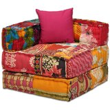  Modularni tabure za 2 osobe od tkanine s patchworkom | shoptok.hr