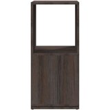  Vrtljiva omarica siva in sonoma hrast 34,5x34,5x75,5 cm, (20716384) | Shoptok.si