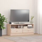 vidaXL TV omarica s predali ALTA 100x35x41 cm trdna borovina Cene