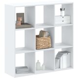 vidaXL Knjižna omara bela 102x32x102 cm inženirski les | Shoptok.si