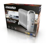 Mesko MS 7805 uljni radijator 1000 W s 9 rebara i podesivim termostatom | shoptok.hr